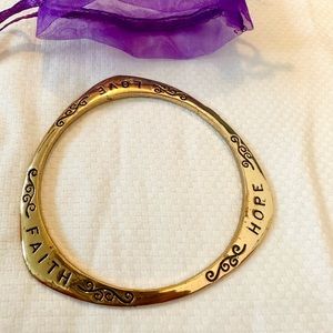 Hope Faith Love Bracelet